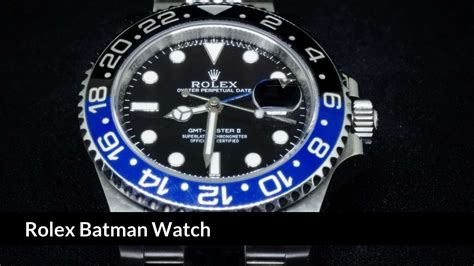 rolex batman with suit|Rolex Batman price chart.